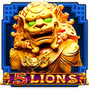 5 Lions game art by Pragmatic Play